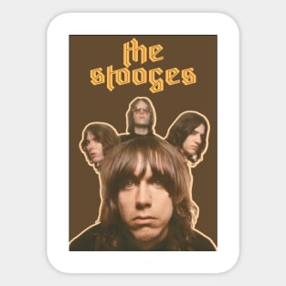 classic style the stooges Sticker